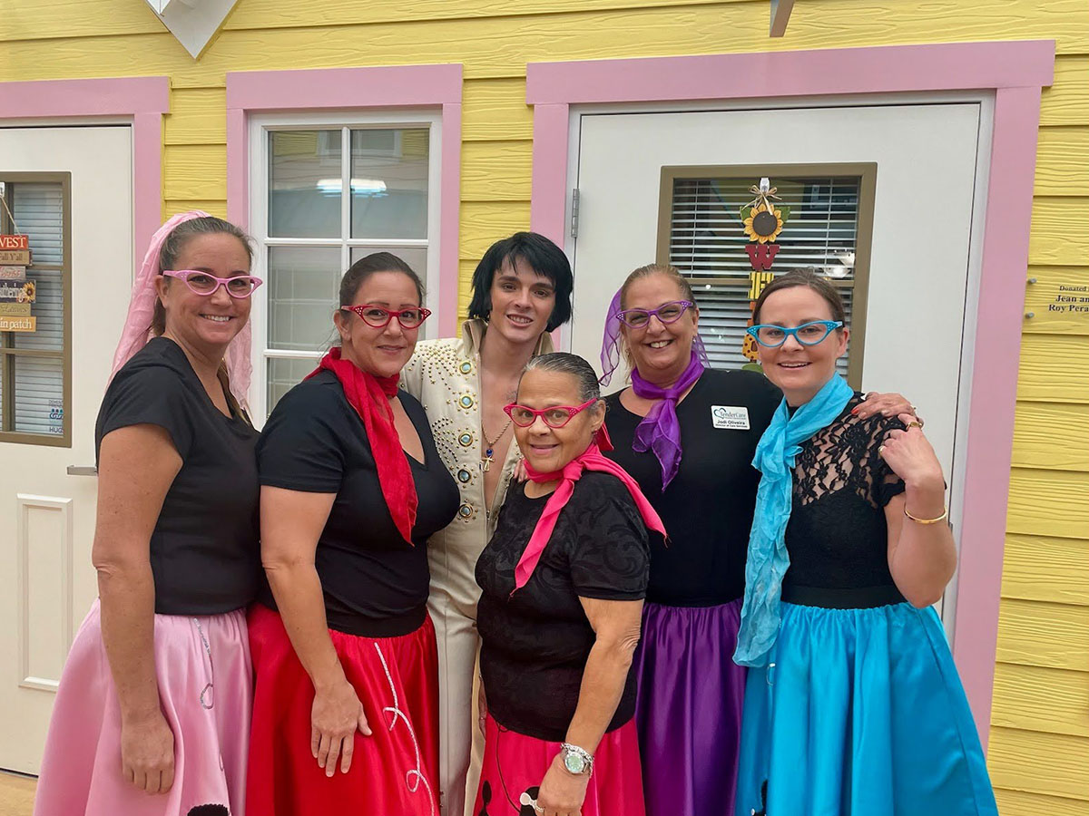 TenderCare Florida team participating in a community event, showcasing their commitment to local engagement.